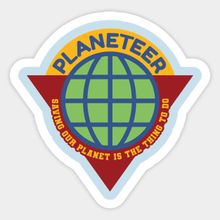 Planeteer Sticker